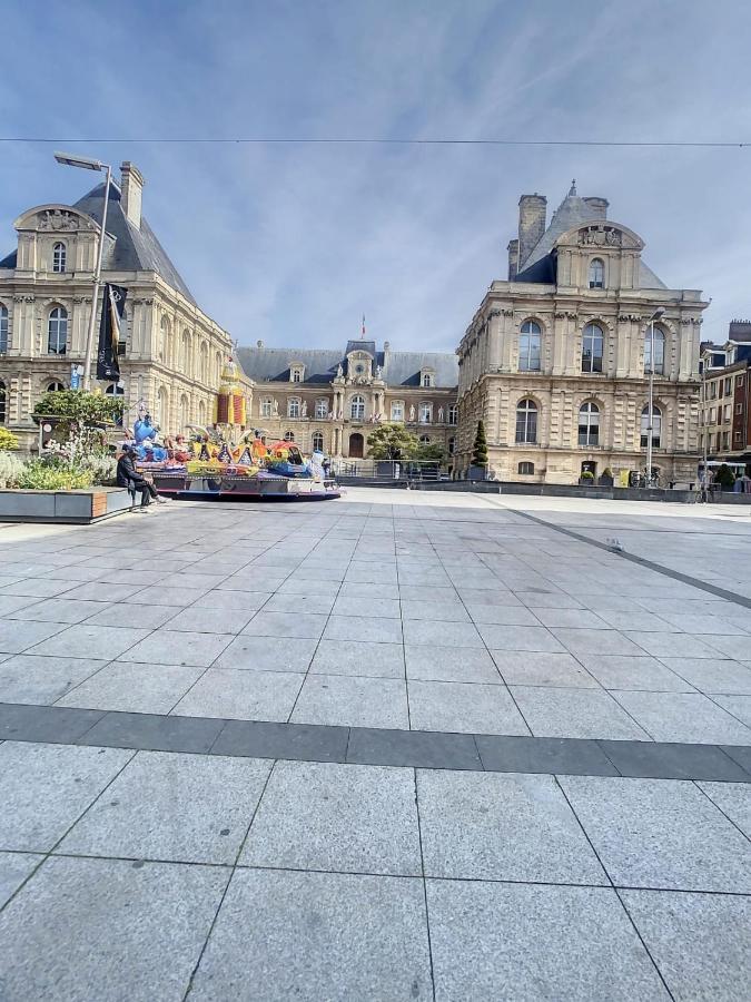 Appart Cosy Hyper Centre Luxe 4 Pers Wifi Apartment Amiens Luaran gambar